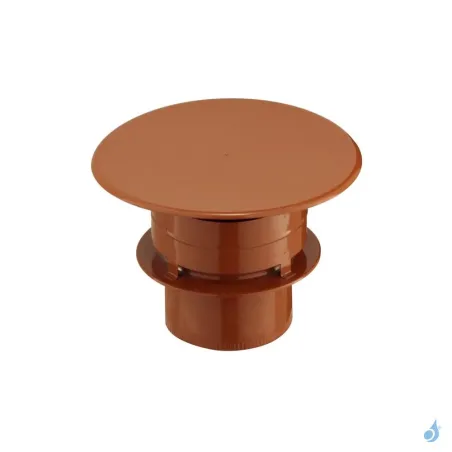 Chapeau aspirateur CA Inox ou Brique pour tubage