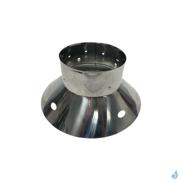 Collerette de fixation pour tubage flexible