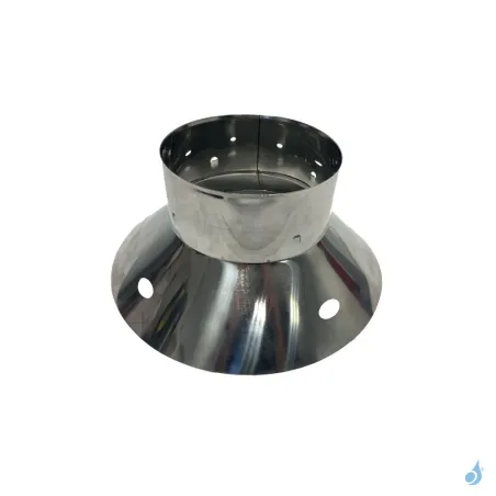 Collerette de fixation pour tubage flexible