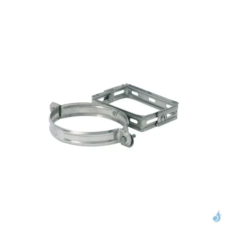 Bride murale réglable TEN Inox 304 Ø125-200mm