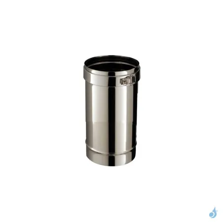 Tuyau rigide Poujoulat Inox 304 Ø100 à Ø150 mm Longueur 45cm