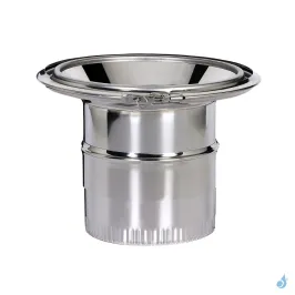 Réduction conique pour conduit domestique Poujoulat Inox 304