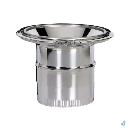 Réduction conique pour conduit domestique Poujoulat Inox 304