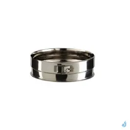 Tampon bas de conduit Poujoulat Inox 316 Ø130 mm