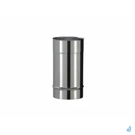 Tuyau 25 cm Poujoulat Inox 304 Ø150 à Ø300