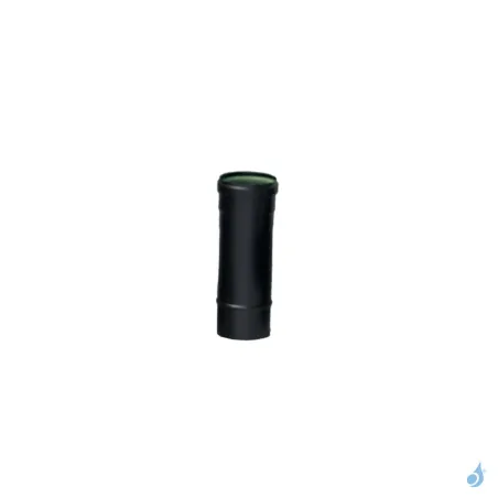 Tuyau rigide ÉMAIL avec joint à lèvres Ø80 et Ø100 mm Longueur 0.25 ml