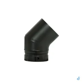 Coude à segment 45° ÉMAIL 1.2mm Ø130 à Ø200 mm