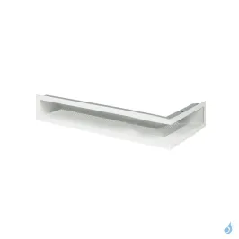 Grille d'angle KEMP Soho Blanc ou Noir 700 x 300 mm 2