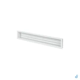 Grille de coffrage à lamelles KEMP Soho Raccourcie Blanc ou Noir L.740 H.130 P.65 mm