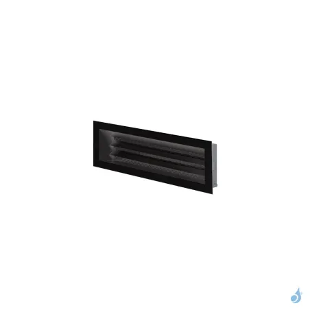 Grille de coffrage à lamelles KEMP Soho Raccourcie Blanc ou Noir L.370 H.130 P.65 mm