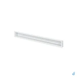 Grille de coffrage à lamelles KEMP Soho Raccourcie Blanc ou Noir L.900 H.110 P.65 mm