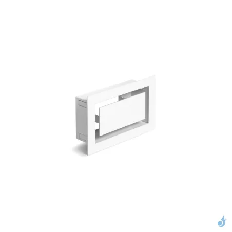 Grille de décompression KEMP AIR 02 Blanc ou Noir 150 x 95 mm