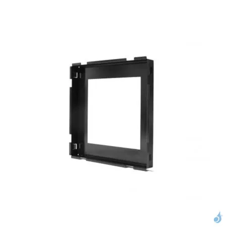 Grille d'aération carrée KEMP MPR Blanc ou Noir 250 x 250 mm