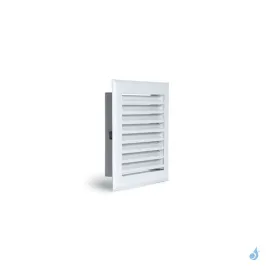 Grille carrée à lamelles 200 x 200 2