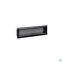 Grille pour décompression faux plafond KEMP Blanc ou Noir 195 x 60 mm