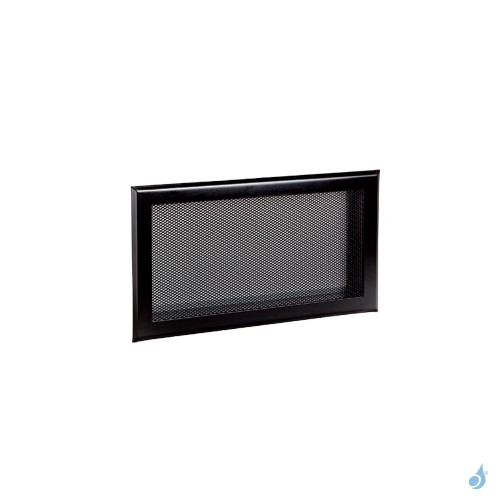 Grille rectangulaire KEMP Blanc ou Noir 345 x 195 mm avec précadre