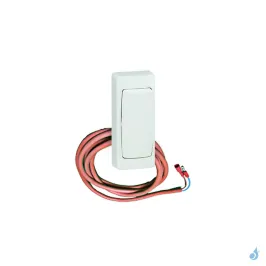 Interrupteur avec 2ml de câble électrique haute température (180°) Poujoulat