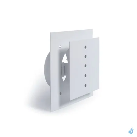 Diffuseur de plafond obturale blanc Ø80 à Ø150 mm