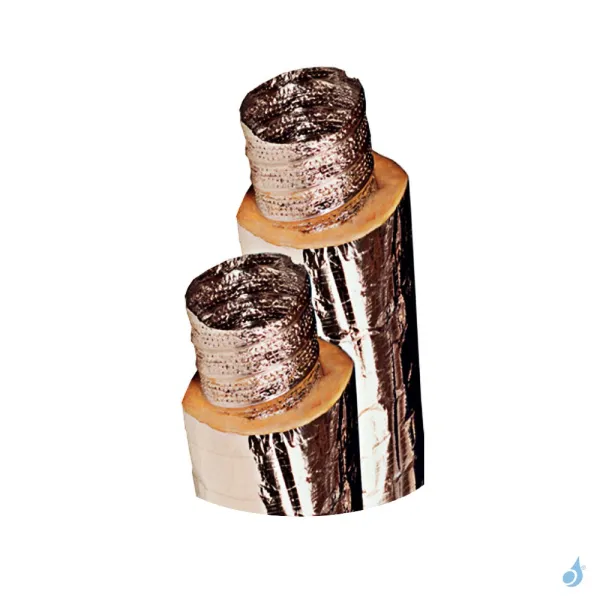 Gaine alu isolée longueur 10 ml