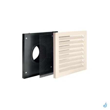 Kit arrivée d'air frais directe Obturable KEMP Ø125 à Ø160 pour cheminée