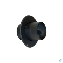 Manchon air frais à clapet KEMP Ø60 à Ø125 pour poêle à bois & granulés