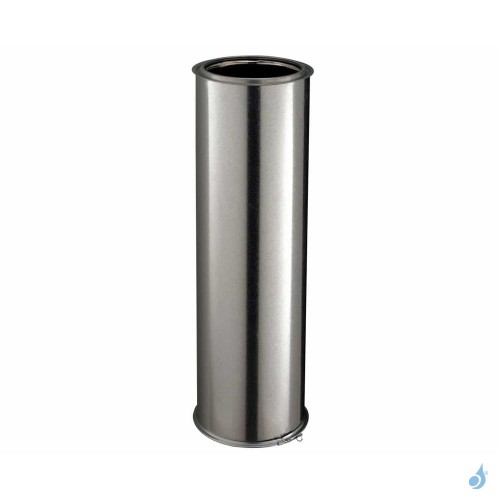 Tuyau Droit Inox-Galva  Poujoulat Longueur 1 ml Ø150 ou Ø230