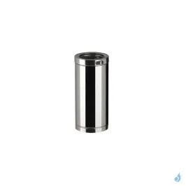 Tuyau Droit TI Therminox Poujoulat Longueur 0.45 ml Ø80 à Ø250