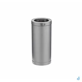 Tuyau Droit ZI Therminox Poujoulat Longueur 0.45 ml Ø80 à Ø250