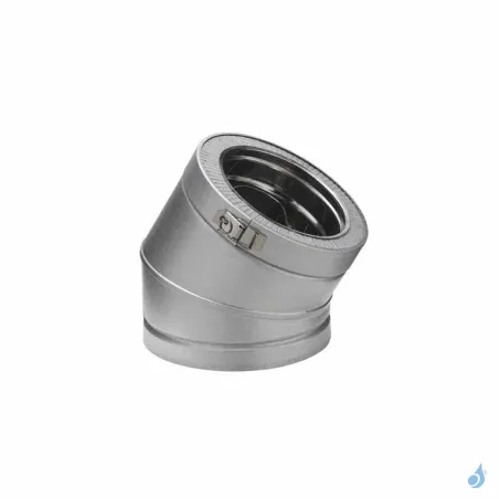 Coude 30° ZI Therminox Poujoulat Ø80 à Ø250