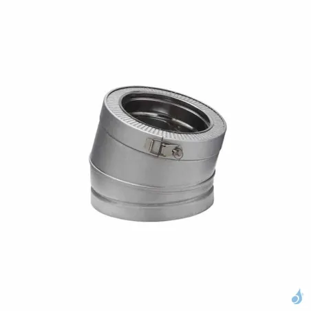 Coude 15° ZI Therminox Poujoulat Ø150 ou Ø180