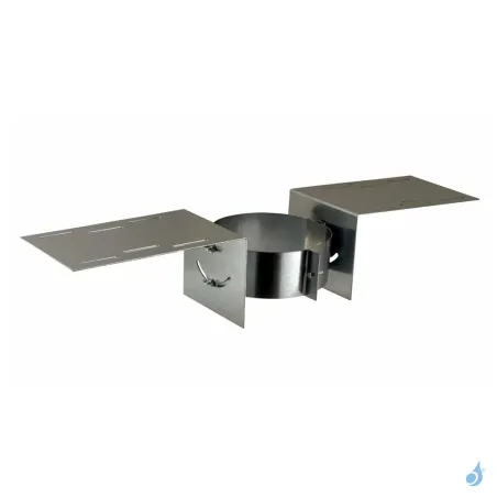 Support maintien au toit SAT pour conduit isolé Poujoulat Ø80 à Ø250