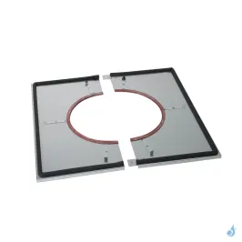 Plaque de distance de sécurité pour plafond Poujoulat Ø80 à Ø250