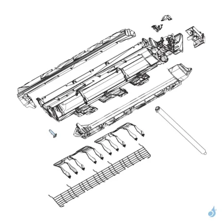 Bouchon de Condensats pour climatisation Atlantic Fujitsu Réf. 898390