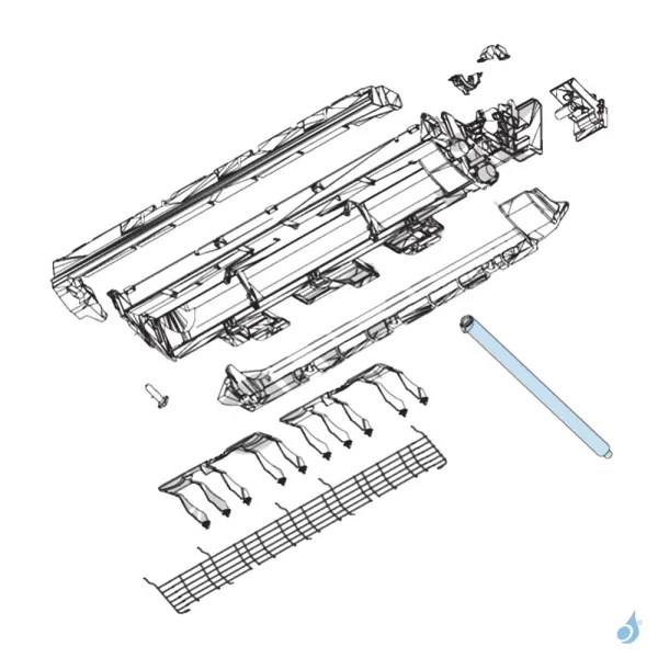Tuyau de Condensats pour climatisation Atlantic Fujitsu Réf. 898176