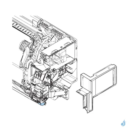 Platine IR pour climatisation Atlantic Fujitsu LMCA LMCE Réf. 897020