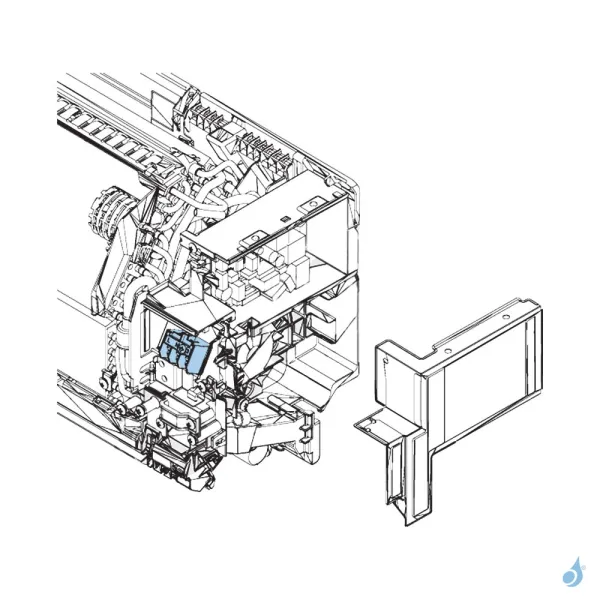 Bornier pour climatisation Atlantic Fujitsu Réf. 897390