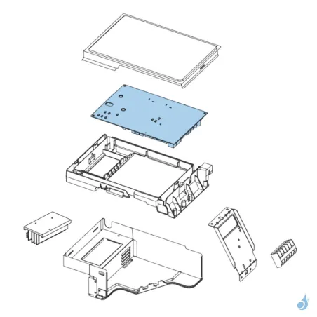 Platine Régulation pour unité extérieure Atlantic Fujitsu AOYG14LMCA LMCE Réf. 897060