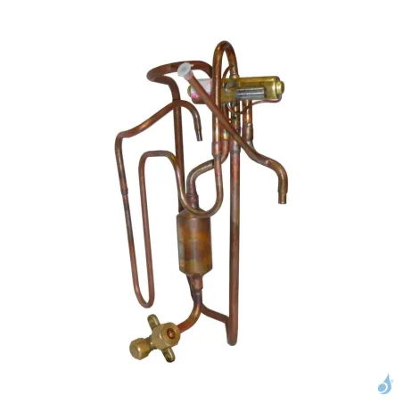 Vannes 4 Voies + 3 Voies 3/8 Gaz pour unité extérieure Atlantic Fujitsu Réf. 897044