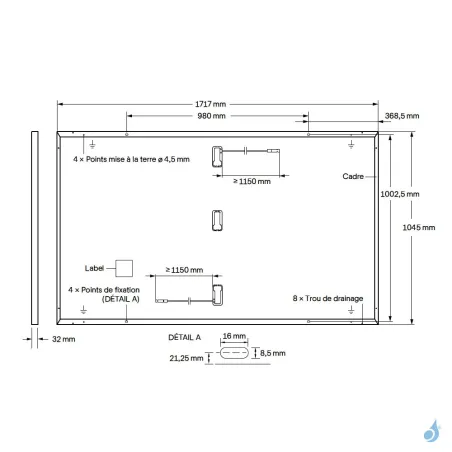 Panneau Solaire Photovoltaïque 375W Qcells Q.PEAK DUO-G10