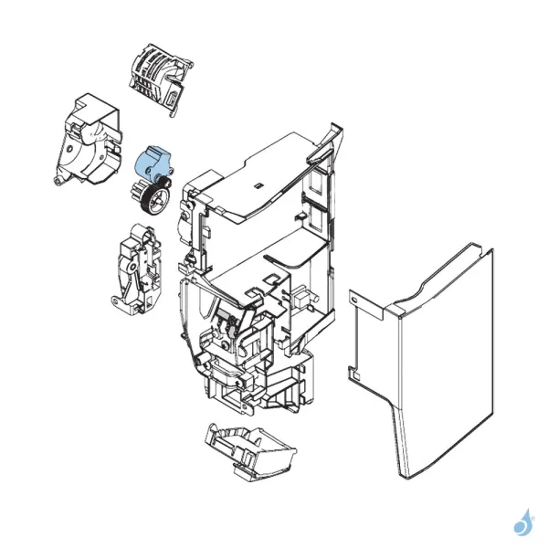 Moteur Façade pour climatisation Atlantic Fujitsu LTCA LUCA Réf. 898755