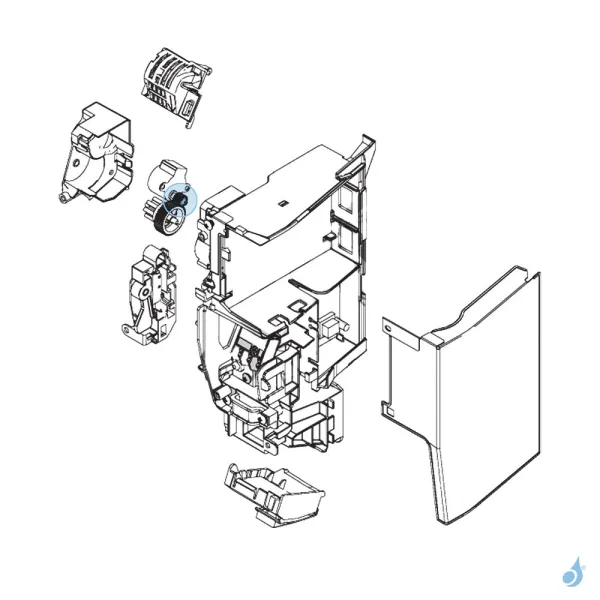 Engrenage Moteur pour climatisation Atlantic Fujitsu LTCA LUCA Réf. 898756