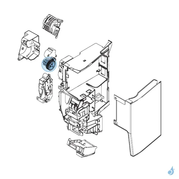 Engrenage Façade pour climatisation Atlantic Fujitsu LTCA LUCA Réf. 898757
