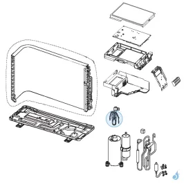 Détendeur pour unité extérieure Atlantic Fujitsu Réf. 898738 2