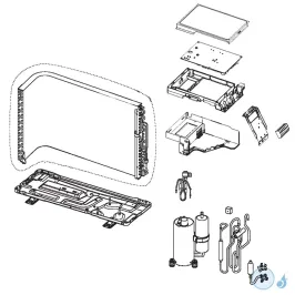 Vanne 3 Voies 3/8 Gaz pour unité extérieure Atlantic Fujitsu Réf. 897375 2