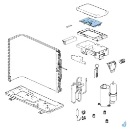 Platine Régulation pour unité extérieure Atlantic Fujitsu AOYG12LTC Réf. 898785 2