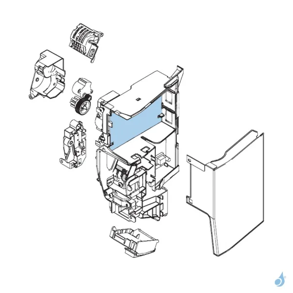 Platine Régulation pour climatisation Atlantic Fujitsu ASYG09LUCA Réf. 898753