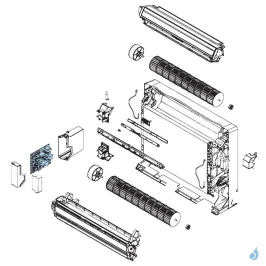 Platine Régulation pour climatiation Atlantic Fujitsu AGYG12LVCA Réf. 898580 2