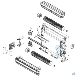 Sonde Évaporateur pour climatisation console Atlantic Fujitsu Réf. 898059 2