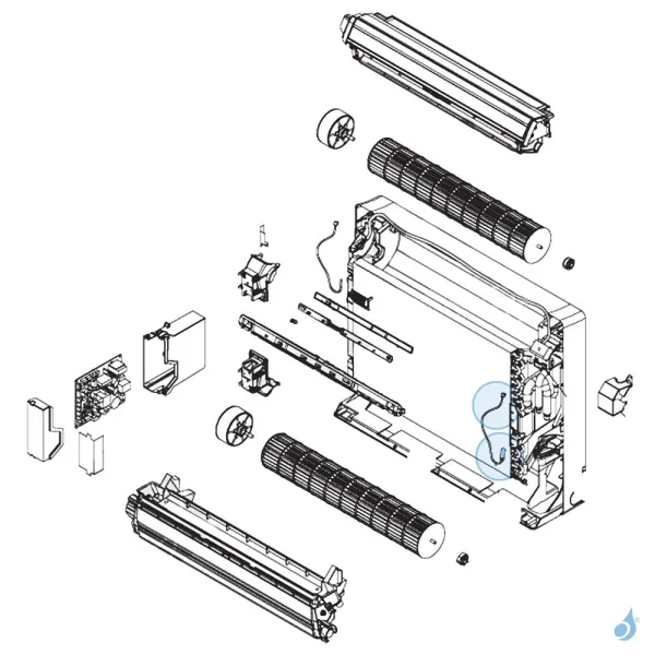 Sonde Évaporateur pour climatisation console Atlantic Fujitsu Réf. 898059