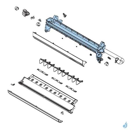 Bac à Condensats pour climatisation console Atlantic Fujitsu Réf. 898071